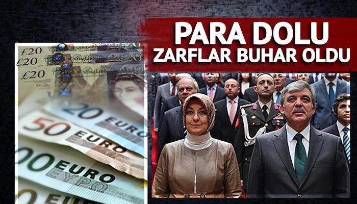 Abdullah Gül’ün eşi Hayrünnisa Gül’ün para dolu zarfları çalındı! Euro ve sterlin borsadan kayboldu