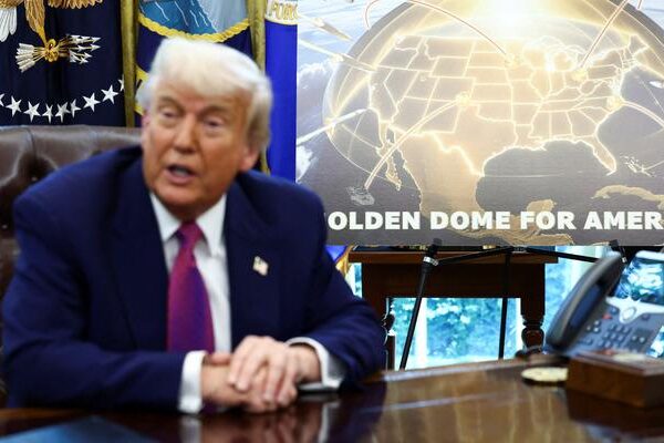 ABD Başkanı Trump’ın “Altın Kubbe” füze kalkanı planına Çin’den tepki: “Uzayda silahlanma yarışını tetikleyecek”