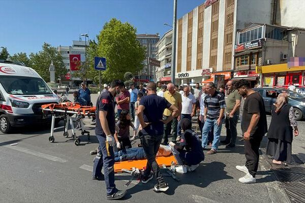 Çorlu’da trafik kazası: 1 yaralı