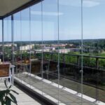 Katlanır cam balkon sistemleri ile modern yaşam alanları